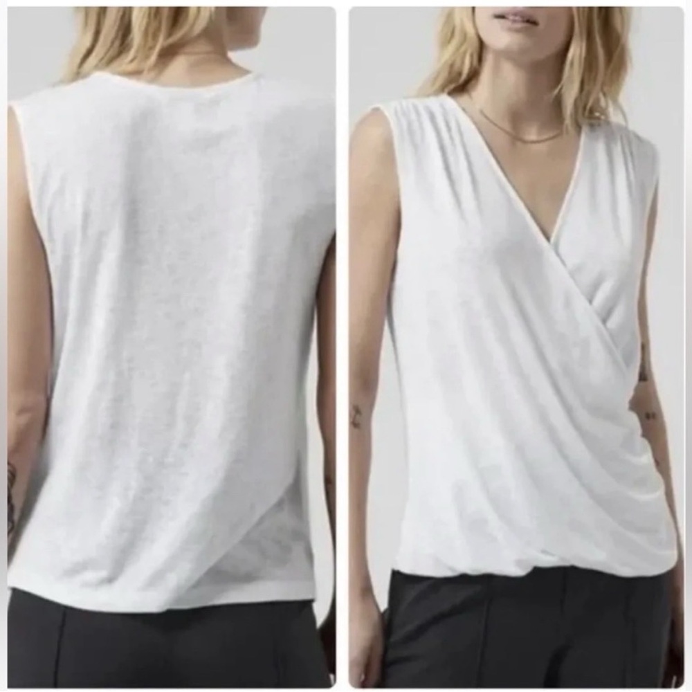 ATHLETA Breezy Wrap Tank Top Shirt Yoga Loungewear Comfort Flowy Women’s Size 3X